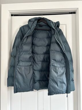 32 Degrees Women's Hooded Puffer Jacket - dark slate Teal/Blue